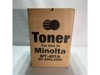 Konica-Minolta 8932602, MT-401A, 4PCS PER BOX BLACK Toner