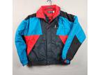 Vintage Jansport Coat Puffer Ski Color Block Neon Men's XL - Opportunity