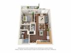 Centennial Crossings 62+ Apartments - One Bedroom - A2