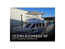 1985 ocean alexander 40 sundeck cruiser boat for sale