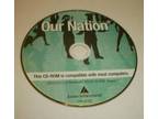 Our Nation Session 4 (CD-ROM, 2010) Disc Only See Pic's - Opportunity