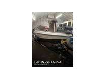 2014 triton escape 220 boat for sale