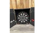 Snap On Tools Electronic Dartboard Wood Cabinet - Opportunity