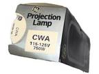 GE CWA Projector Projection Lamp Bulb 115 125V 750W Gold Top - Opportunity