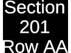 4 Tickets Army West Point Black Knights vs.