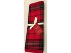 Williams Sonoma Classic Tartan Table Runner 16" x 108" Red - Opportunity