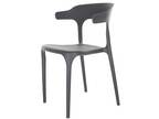 Zenvida Plastic Chairs Set of 4 Stacking Patio Chairs Modern - Opportunity