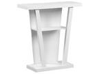 White 32" L Hall Console Accent Table - Opportunity