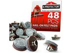 Nail On Felt Pads X-Protector - 48 Felt Furniture Pads – - Opportunity