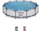Bestway 12'x30" Steel Pro Max Swimming Pool Set.