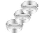 Deedro 6 Inch Cake Pan Set of 3, Stainless Steel Cake Pans - Opportunity