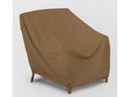 Threshold Club Patio Chair Heavy Duty Cover Brown Dark Beige - Opportunity