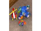Baby Toys: Eric Carle Plush Elephant, Helicopter and rattle