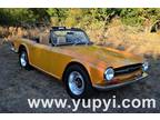 1972 Triumph TR-6 w/Factory Hardtop