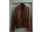 Men's / Teen's Kool Soft Brown Leather Jacket !