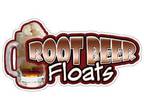 Root Beer Floats Concession Decal Stand Trailer cart