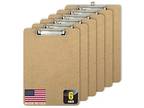 Officemate Recycled Wood Clipboards, Low Profile Clip - Opportunity