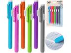 Retractable Mechanical Eraser Pen, Pack of 6, Assorted Color - Opportunity