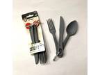 Hiking Camping Picnic Reusable Cutlery Set Fork Knife Spoon - Opportunity
