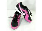 NIKE Girls Unify Keystone Softball Cleat Shoe Black Pink Sz - Opportunity