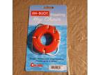 Jim-Buoy 88 Floating Life Ring Key Chain - Orange for boat & - Opportunity
