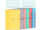 6 Pcs Expanding File Folder With 5 Pockets Organizer Plastic - Opportunity