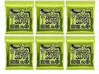 Ernie Ball Regular Slinky Nickel Wound Guitar Strings 6 Pack