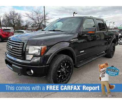 2012 Ford F150 SuperCrew Cab for sale is a Black 2012 Ford F-150 SuperCrew Car for Sale in Wayne MI