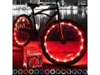 Brightz WheelBrightz LED Bike Wheel Lights Red 2-Pack Red