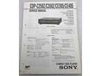 Original OEM Sony CDP-C250Z/350Z/C350Z/CE305/405 Service