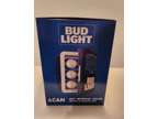 Bud Light 6 Can Mini Beverage Center Mini Fridge Portable
