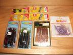 Vintage Fishing Lure Soft Bait Lot Bass Jig Tails - Opportunity