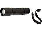Tactical Black Aluminum Alloy LED 150 Lumen Flashlight - Opportunity