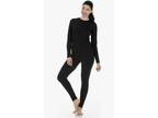 Therma Jane Long Johns thermal underwear womens XS S Black - Opportunity