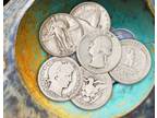 Standing Liberty, Silver Barber, Washington Silver Quarter Coins