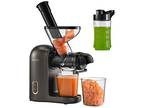Mecity Small Masticating Juicer Electirc Slow Juicer with - Opportunity