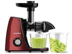 Aucma Slow Juicer Machine, Cold Press Juicer with Quiet - Opportunity