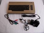 Commodore 64 Computer Tested Working w/ Power Supply & Video - Opportunity