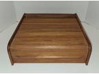 Vintage Wooden Audio Cassette Tape Roll Top Storage Drawer - Opportunity