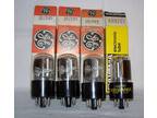 Lot of (4) NOS GE-made 6AQ7GT radio tubes in original - Opportunity