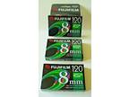 Fujifilm P(phone)mm Video Cassette Tapes Lot Of (3)120 Min