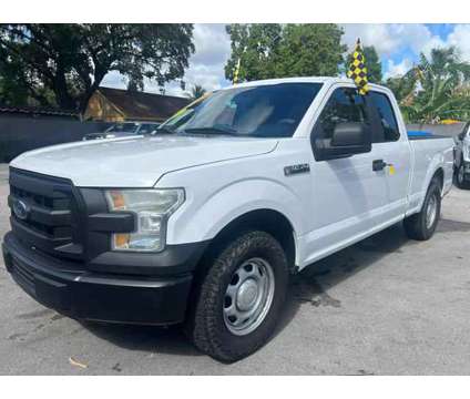 2015 Ford F150 Super Cab for sale is a White 2015 Ford F-150 Car for Sale in Miami FL