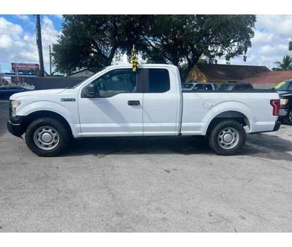 2015 Ford F150 Super Cab for sale is a White 2015 Ford F-150 Car for Sale in Miami FL