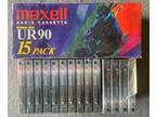 Lot of 29 Sony HF & Maxell UR 90 Cassette Tapes 60 & 90 Min - Opportunity