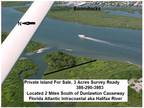 Private Island for sale by owner Port Orange Florida Atlantic IntraCoastal