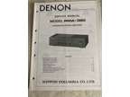 Denon PMA-360 Original Service Manual - FREE SHIPPING