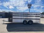 2023 Sundowner Trailers 8 Pen Livestock Bumper Pull Trailer