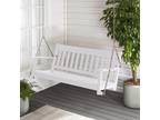 Porch Swing Outdoor Furniture Seat Durable Solid Hardwood - Opportunity