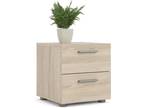 2 Drawer Nightstand, Oak Structure - Opportunity