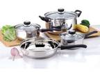 7 Piece Stainless Steel Cookware Set, Multicolor - Opportunity